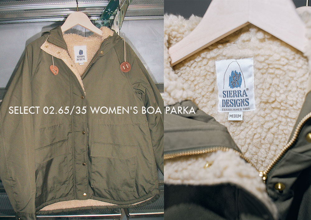 SELECT 02. 65/35 WOMEN'S BOA PARKA