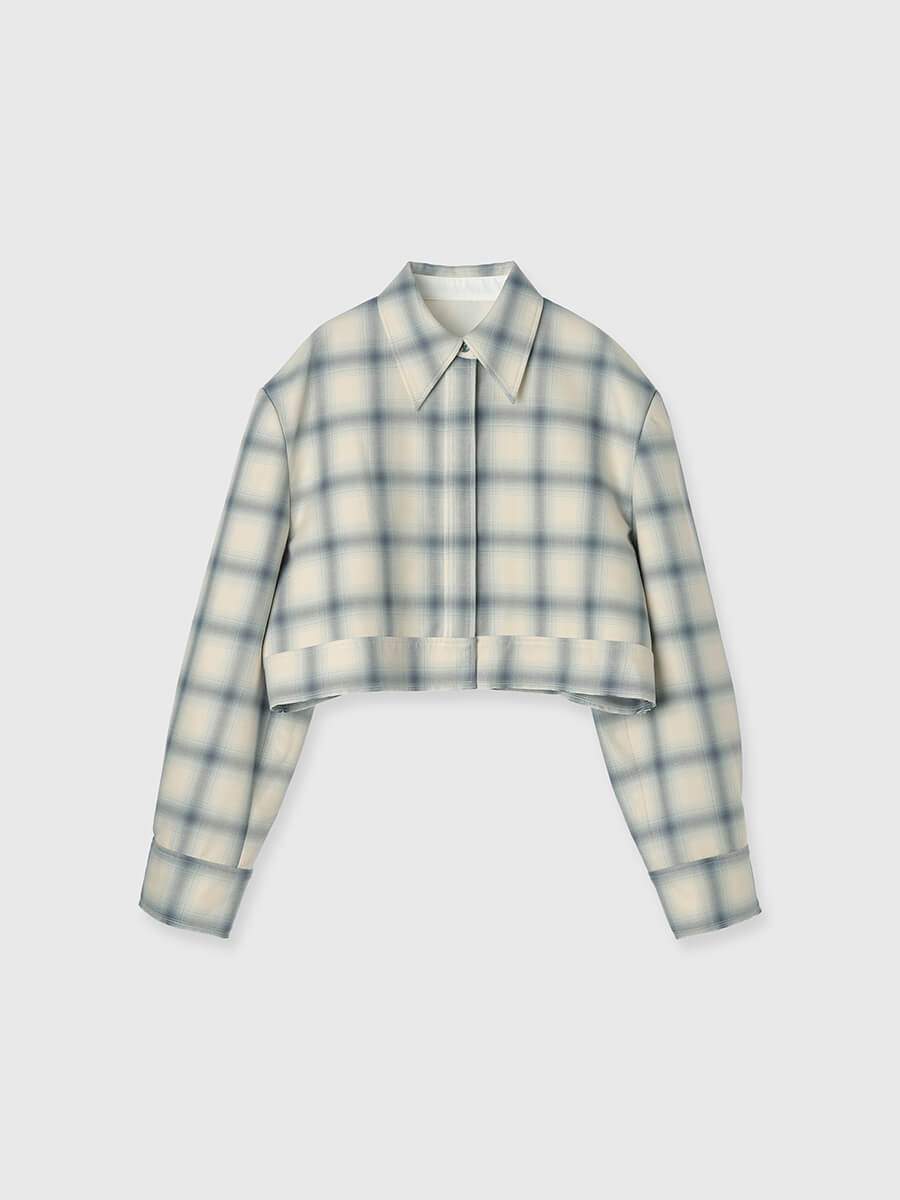 ROME CHECK SHIRT JACKET