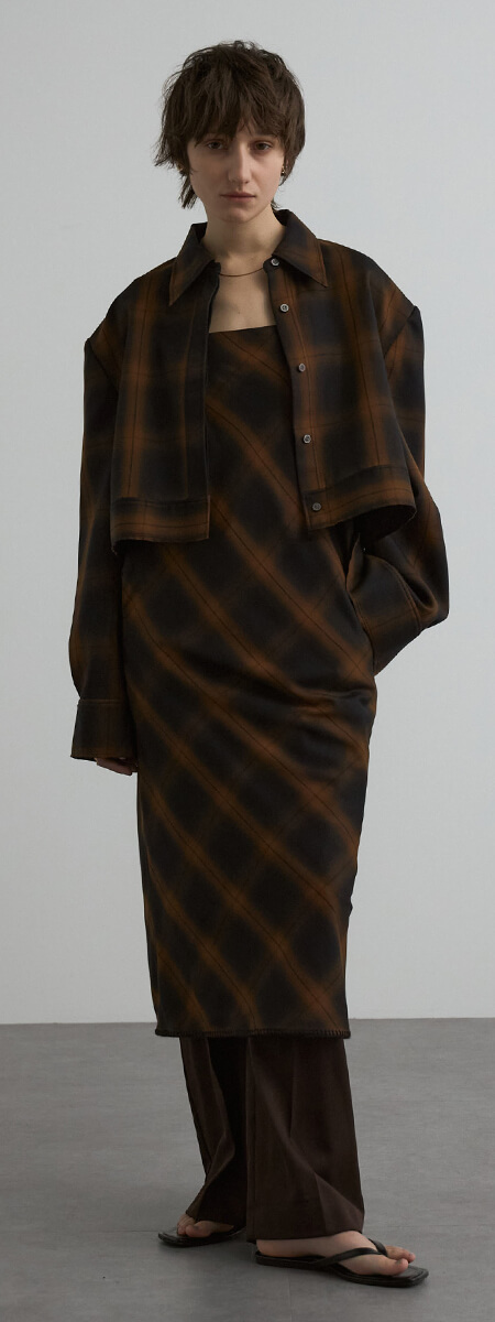 ROME CHECK SHIRT JACKET