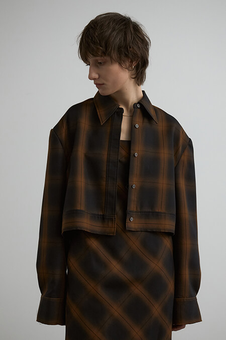 ROME CHECK SHIRT JACKET