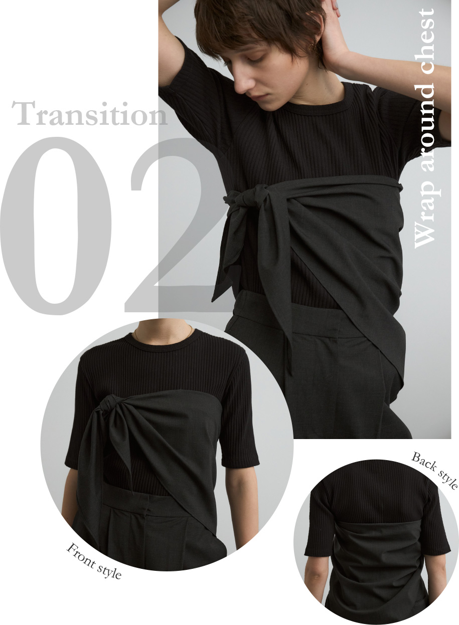 Transition 02 Wrap around chest