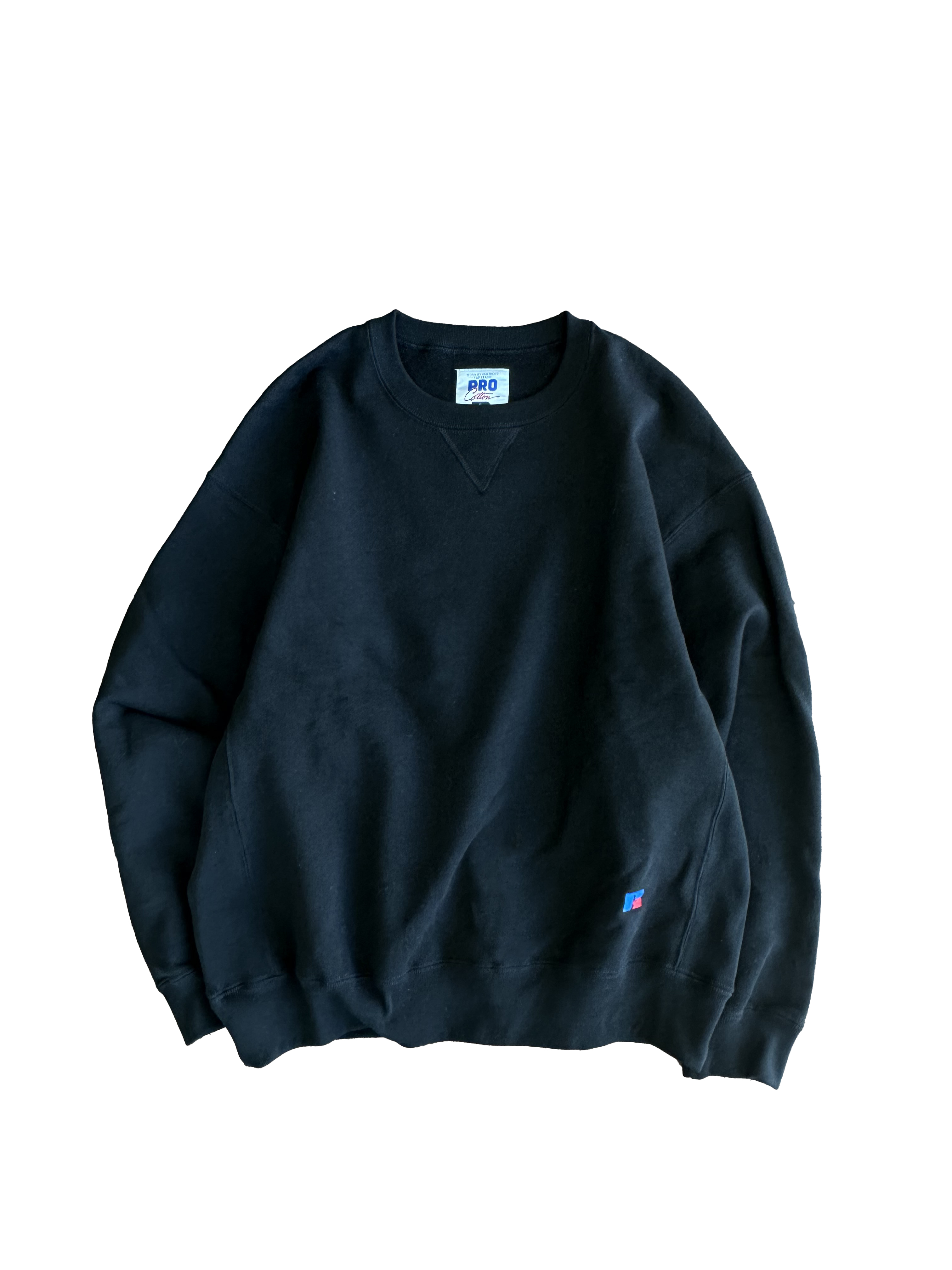 	Pro Cotton Loop Back Terry Sweat Cr	