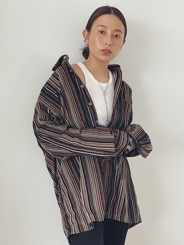 vintage stripe SH 166