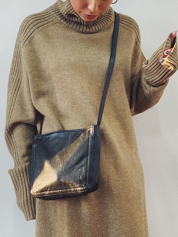 vintage leather bag 201