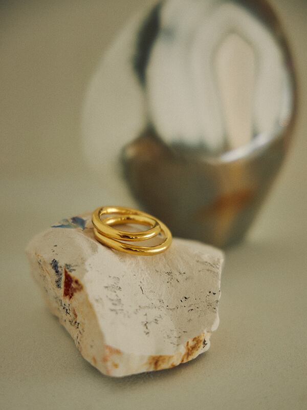 【FULL OF GRACE】Double Circle Ring