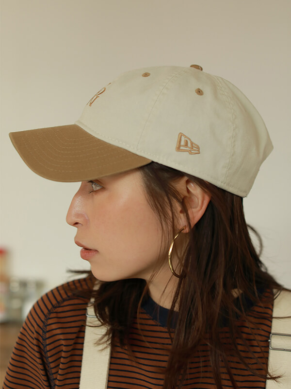 NEW ERA×CREDONA 9THIRTY bicolor Cap ベージュ www.krzysztofbialy.com