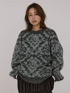 マットカラーギャザーSK(F BLACK): ボトムCREDONA