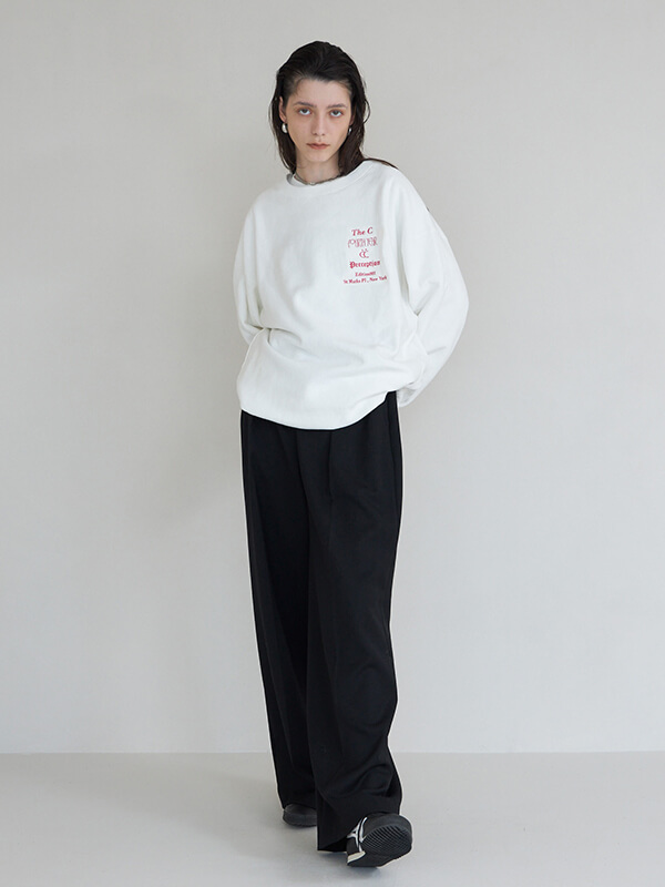 【THE C】 POINT SWEATSHIRTS