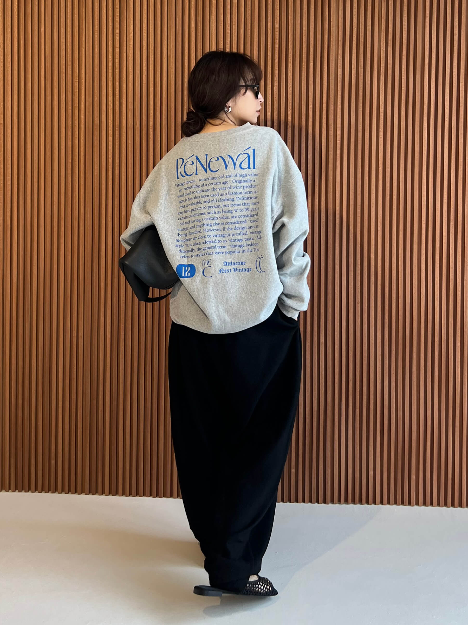 【THE C】 POINT SWEATSHIRTS