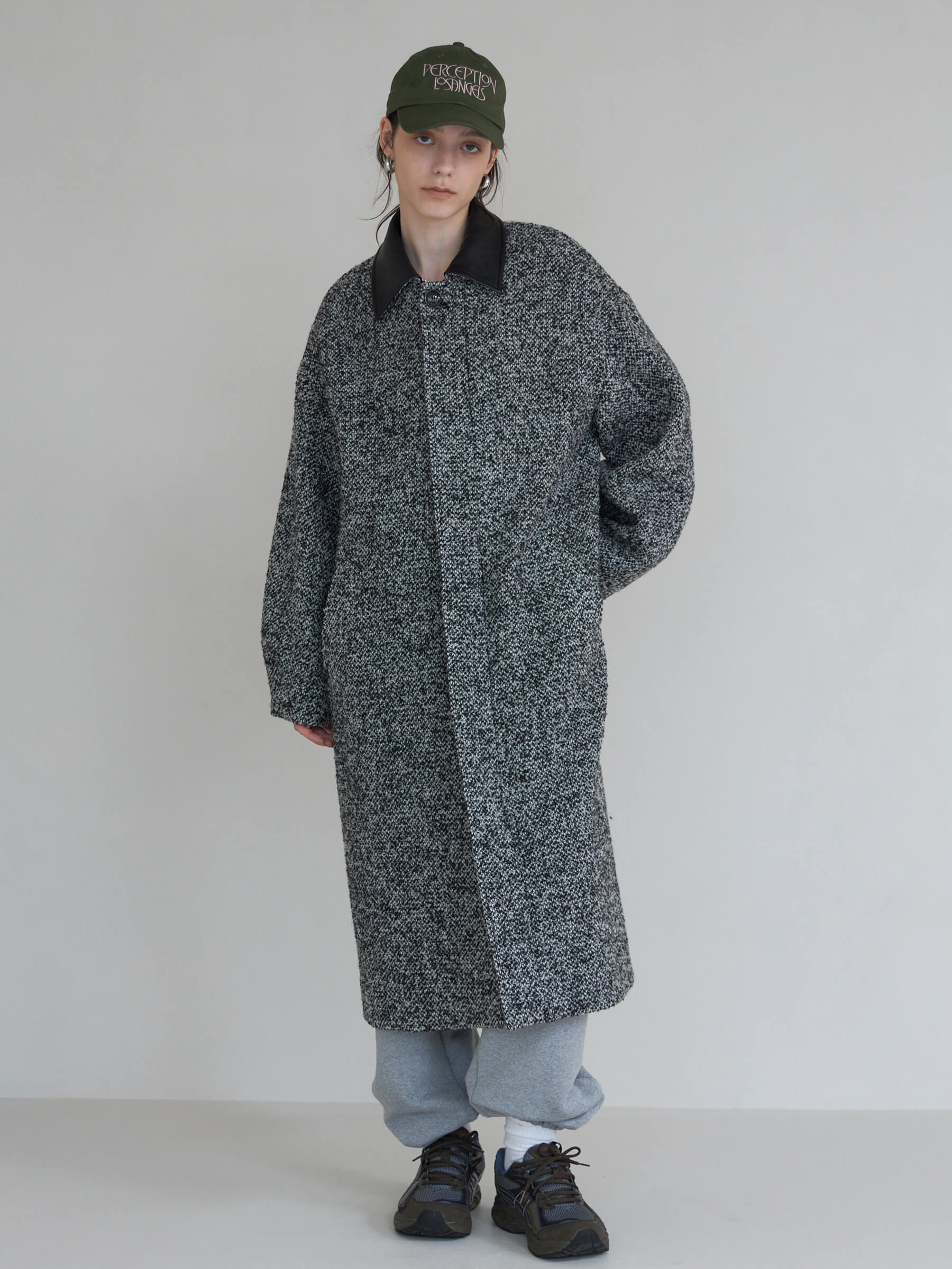 TWEED LONG COAT